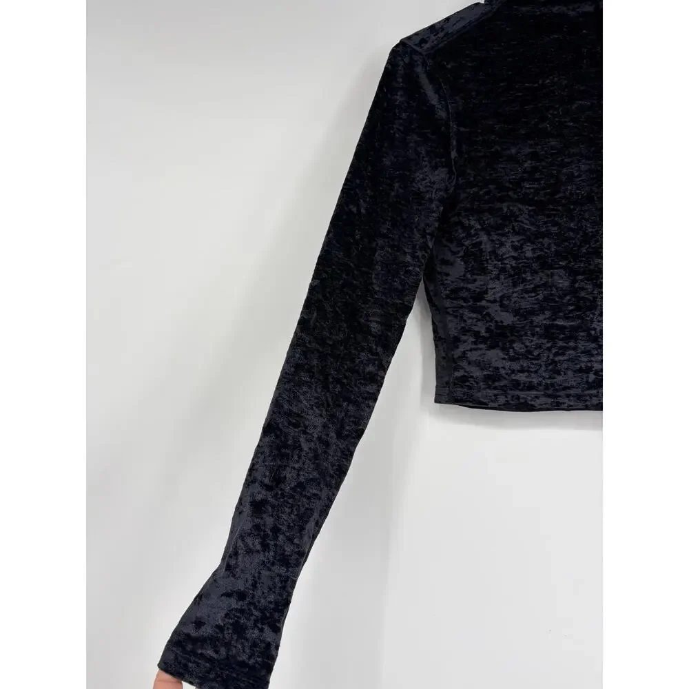 Lululemon All Aligned Mockneck Long Sleeve Shirt *Crushed Velvet